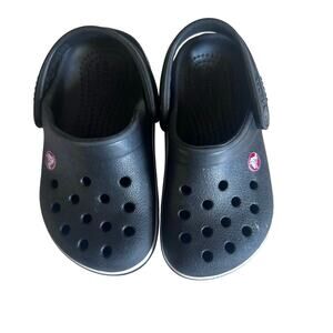 Crocs Crocband Sandals - Blue and White - Size 7